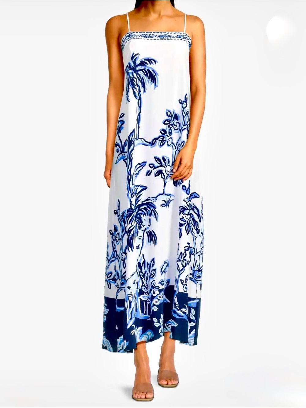 Lilly Pulitzer Jesslyn Silk Maxi Slipdress